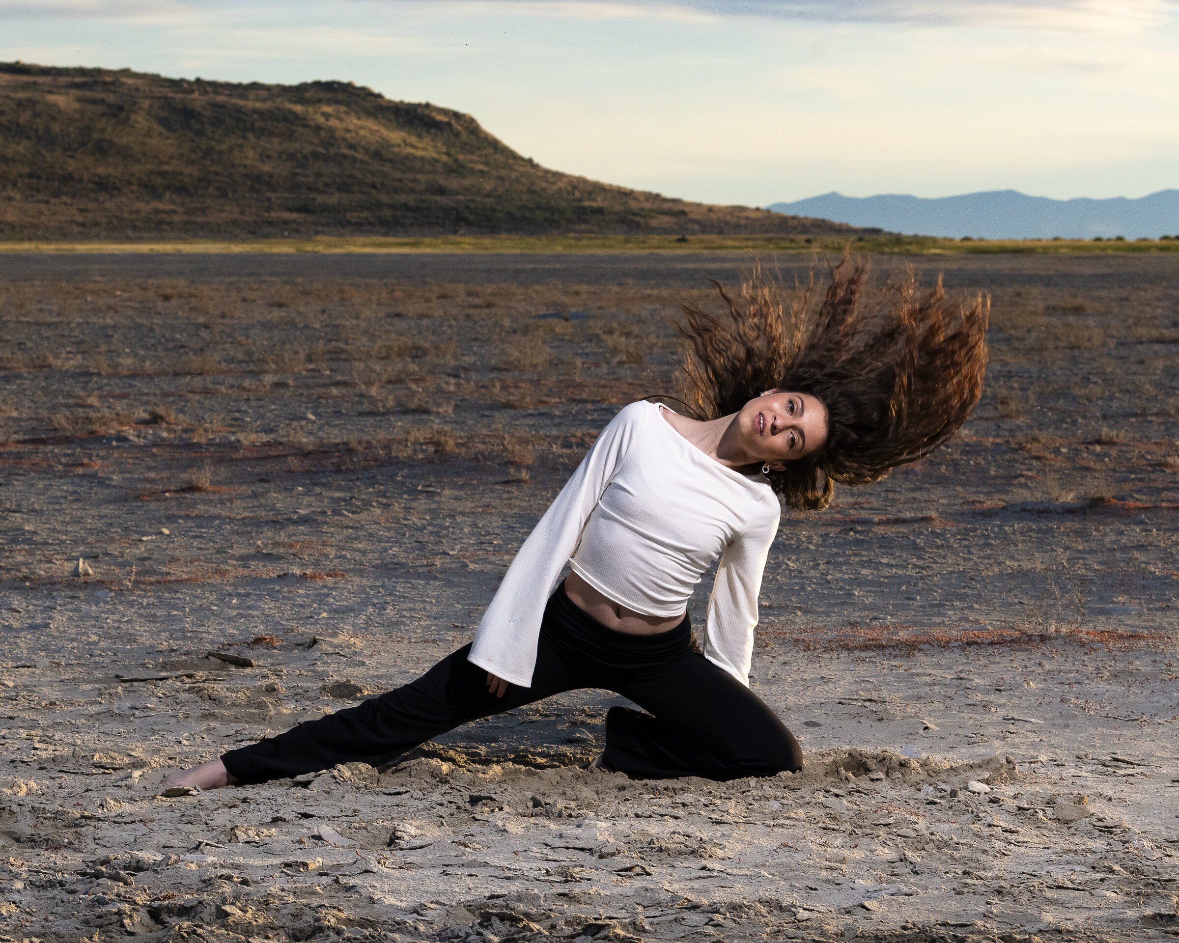 Maya in dynamic dance pose